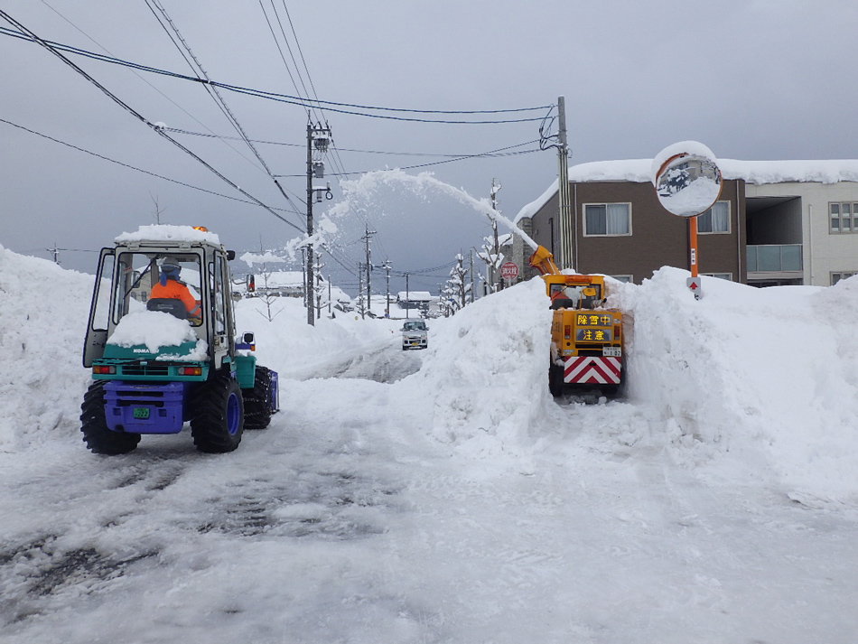福井県雪害災害派遣